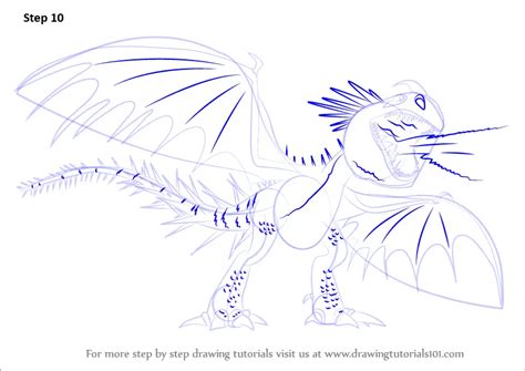 Learn How to Draw Deadly Nadder from How to Train Your Dragon (How to ...