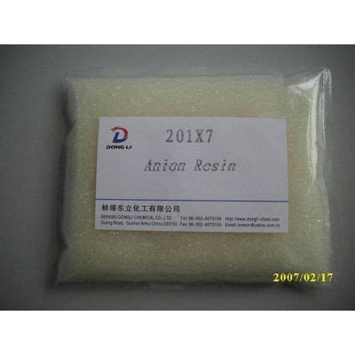 Strong Base Type I Gel Anion Exchange Resin X Bengbu Dongli