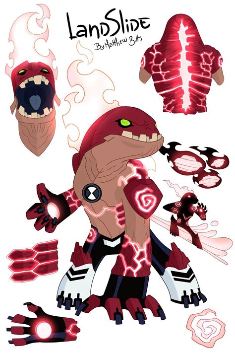 MY SERIES OF NEW ALIENS | LANDSLIDE by matheusbitts on DeviantArt | Ben