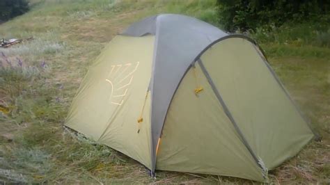 Палатка Helios Musson 4. Испытание дождем - YouTube