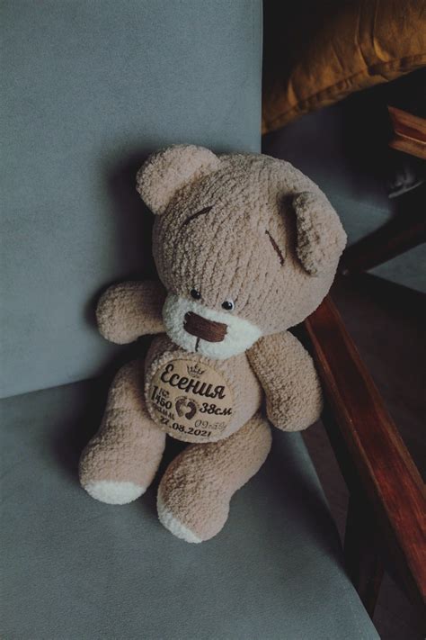 Плюшевый мишка Мишка из плюша Мишка спицами Мишка амигуруми | Teddy ...