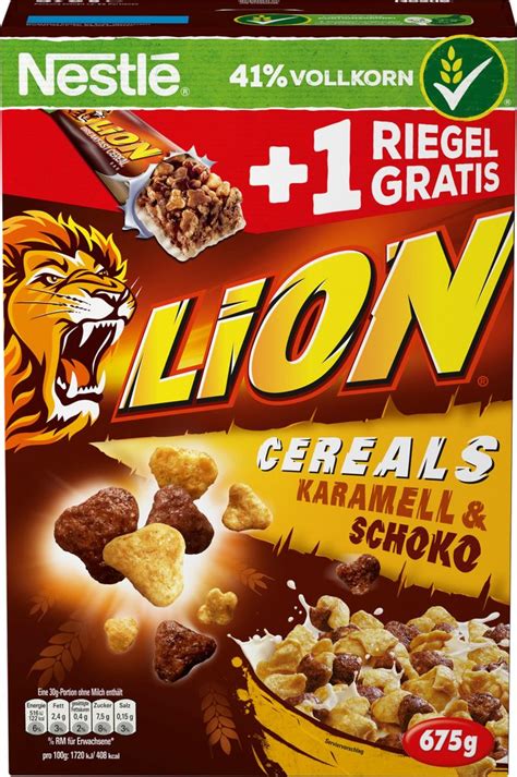 Nestlé Lion Cereals Karamell Schoko Kaufland de