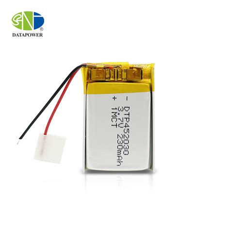 501530 452030 Rechargeable Lipo Battery 3 7V 190mAh 200mAh Lithium Ion