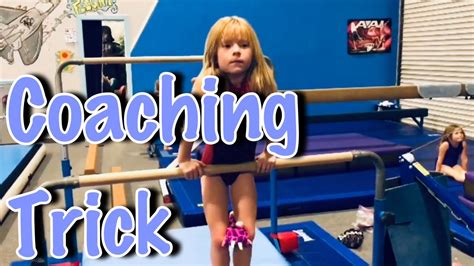 How to Coach Beginner Gymnastics Bars: A Trick to Teach the Front ...