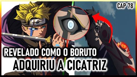 BORUTO 78 Revelado Como O Boruto Ganhou A Cicatriz E Momoshiki Salva