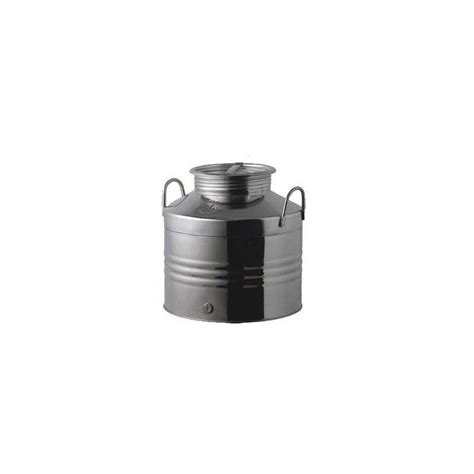 Contenitore Olio 25 Lt In Acciaio Inox