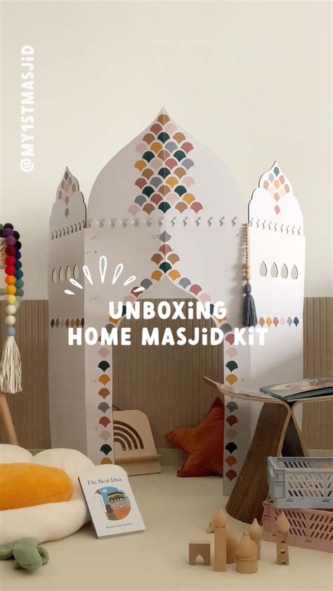 My First Masjid How To Build Your Own Cardboard Mosque At Home With The