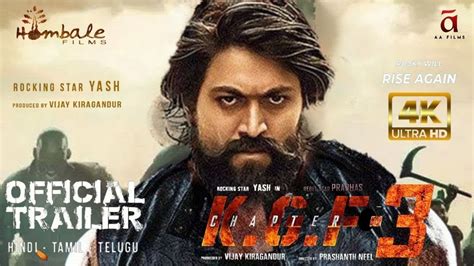 Kgf Concept Trailer Hindi Yash Sanjay Dutt Raveena Tandon Srinidhi