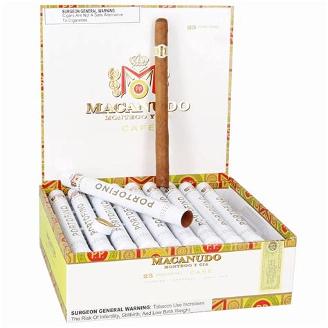 Macanudo Portofino Cafe 7x34 Box Of 25 Empire Smoke Distributors