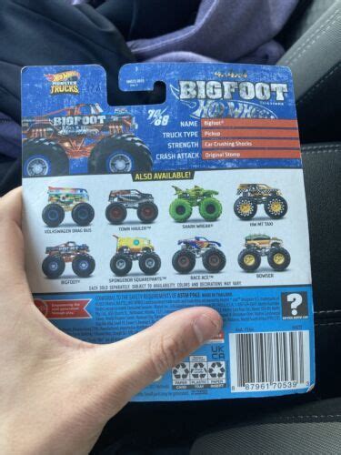 Hot Wheels Monster Trucks Bigfoot Monster Trucks Live