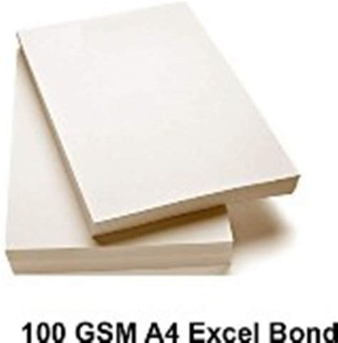 Excel Bond A4 100 Gsm At Rs 83ream School And Office Stationery In