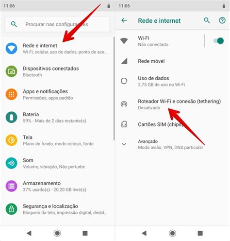 Como Rotear A Internet De Um Celular Para O Outro - Como rotear internet para outro celular ou notebook e compartilhar conexão