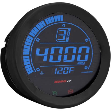 Koso North America Tachometer Black Kos