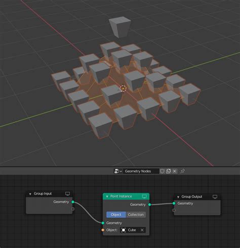 Geometry Node How To Rotate Instance Along Faces Modeling Blender