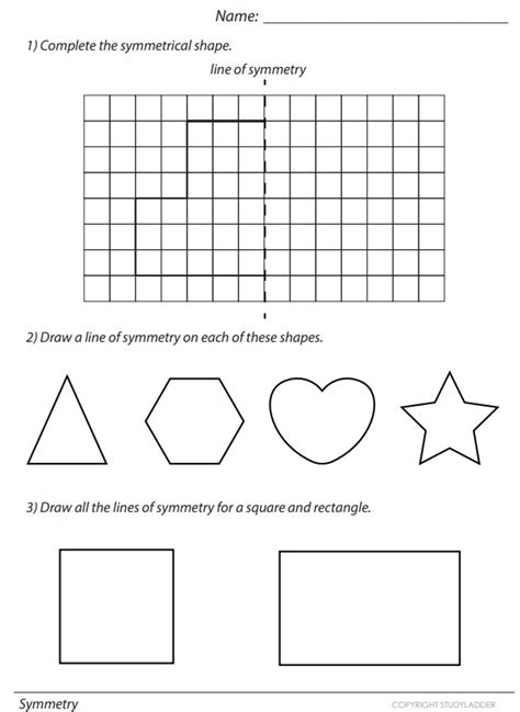 Symmetry - Studyladder Interactive Learning Games