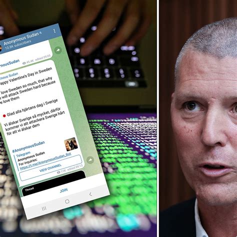 It attackerna mot Sverige här är kontot som tar på sig ansvaret SVT