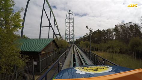 Ultra Hd K World S Tallest Accelerator Roller Coaster Kingda Ka At Six