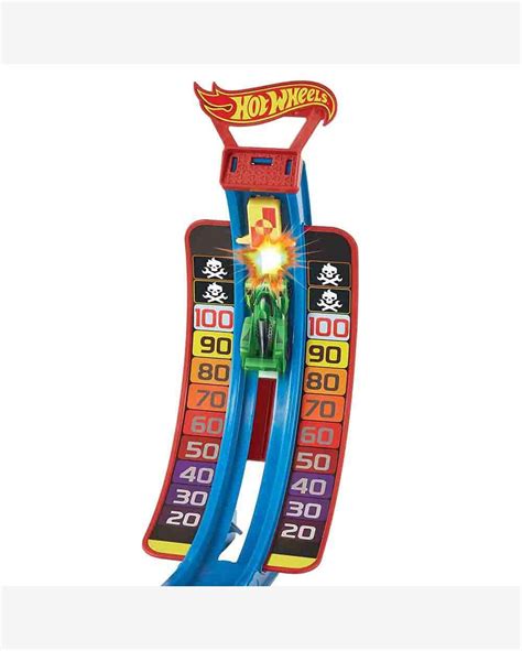 Riachuelo Pista de Percurso e Mini Veículo Hot Wheels Action Desafio do Pêndulo Mattel