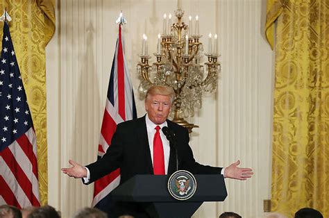 Trumps Press Office Confused British Prime Minister Theresa May With A Porn Star Complex