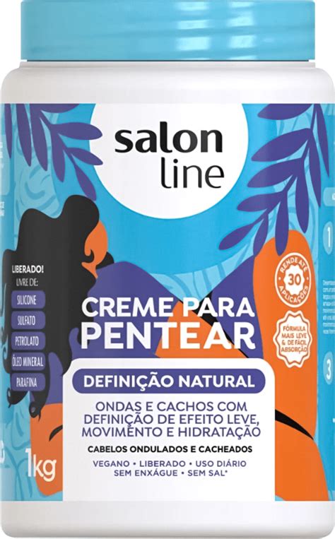 Creme De Pentear Salon Line Defini O Natural Beleza Na Web