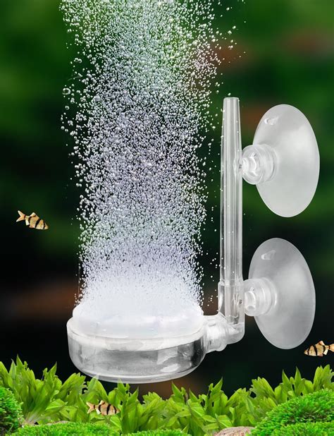 Upettools Aquarium Air Stone Fish Tank Bubbler Nano Bubble Stone Kit