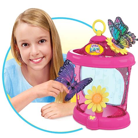 Игрушка 'Бабочка Пестрянка в домике', электронная, Little Live Pets ...