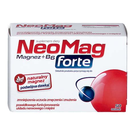 Neomag Forte Tabletki Z Magnezem I Witamin B Apo Discounter Pl