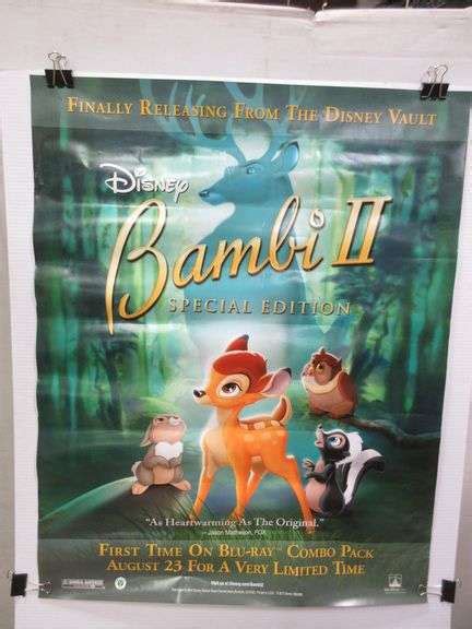 Bambi II Movie Poster - Albrecht Auction Service