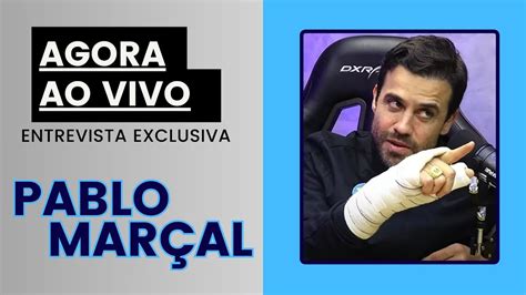 Ao Vivo Agora Entrevista Com Pablo MarÇal Podcast Sabatina Pablomarçal Pablomarcal Saopaulo