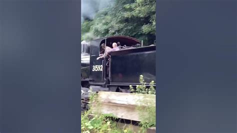 No 31592 Douglas” Powers Through High Rocks Halt On The Spa Valley