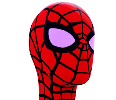 Sculpted Spider Man Head By Yosder Man On Deviantart