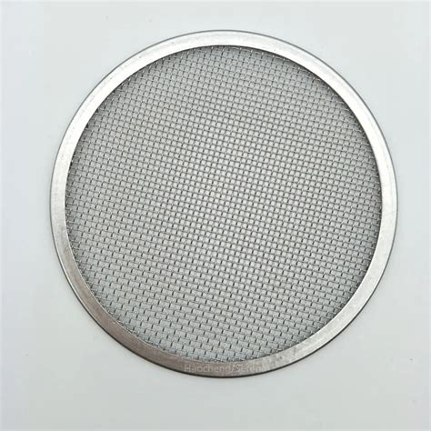 Aluminum Edge Rim Stainless Steel Wire Cloth Filter Disc Mesh Filter