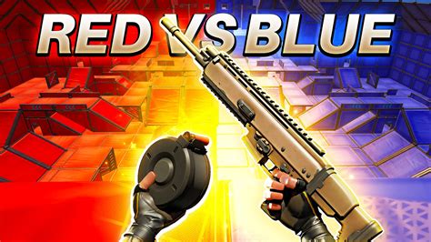 First Person Red Vs Blue 🔴🔵 2512 6566 0978 De Luda3559 En Fortnite