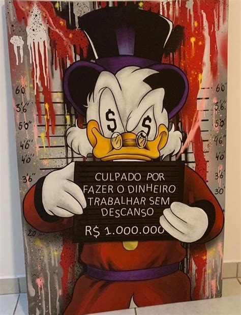 Quadro Tio Patinhas Item De Decora O Pintura K Usado Enjoei