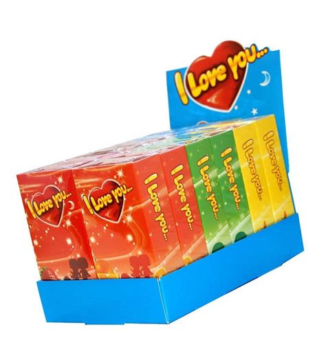 Презервативы I love you №12 (Внутри каждой упаковки ПОДАРОК- наклейка с ...