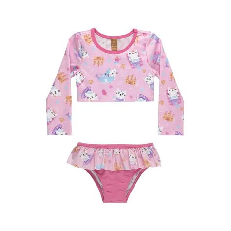 Biquini Cropped Gatinha Up Baby Moda Mad