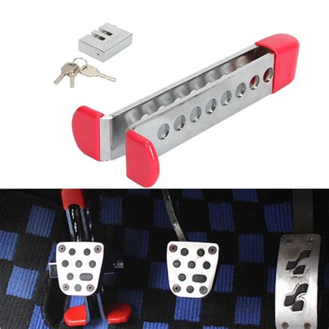 Brake Pedal Lock Security Car Auto Alloy Steel Clutch Lock Anti Theft