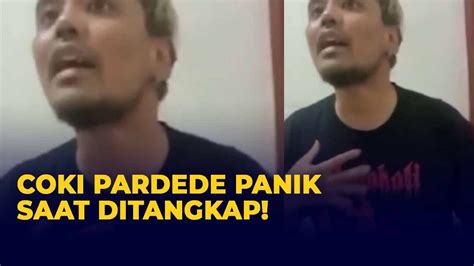 Video Amatir Detik Detik Coki Pardede Ditangkap Polisi Karena Narkoba