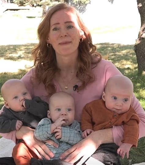 Woman 46 Welcomes Identical Triplets Years After Being Told By