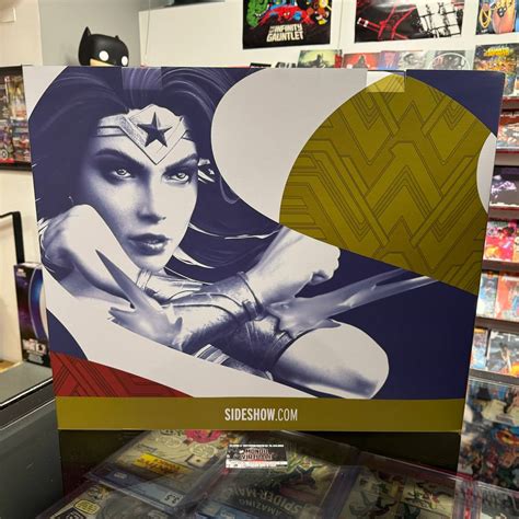 Wonder Woman Saving The Day Premium Format Sideshow Collectibles Dc