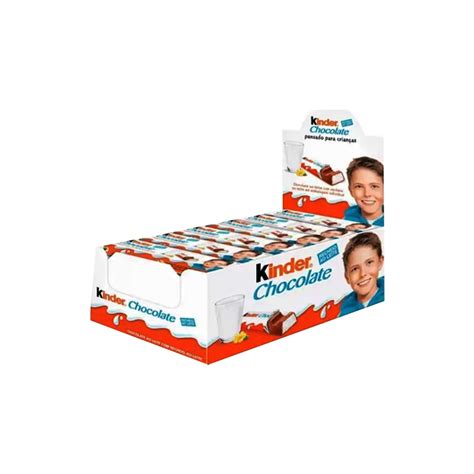 Chocolate Kinder Ao Leite C 24un 12 5gr Ferrero Escorrega o Preço