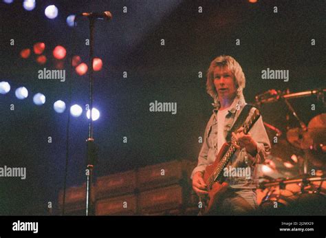 Status Quo In Concert At The Nec In Birmingham 11th December 1990 Our Picture Shows John