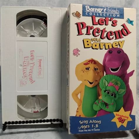 Let S Pretend With Barney Barney Friends Collection Sing Along Vhs