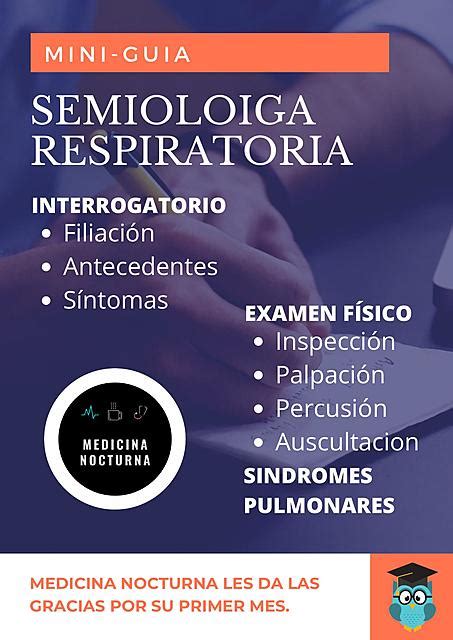 Mini guía de Semiología Respiratoria Medicina Nocturna uDocz