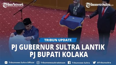 Pj Gubernur Sulawesi Tenggara Andap Lantik Andi Makkawaru Sebagai Pj