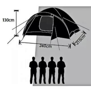 Jual Tenda Dome Camping Bestway Montana Kapasitas Orang Shopee