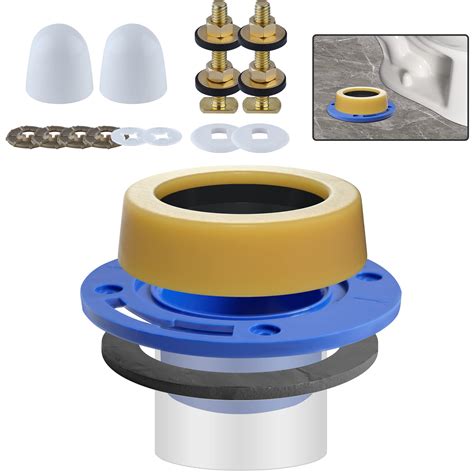 Buy Hibbent Toilet Flanges And Wax Rings Repair Kit Extra Thick Wax