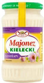 Społem Kielce Majonez Kielecki z czosnkiem 310g Ceny i opinie Ceneo pl