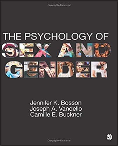 PDF The Psychology Of Sex And Gender 1st Edition By Jennifer