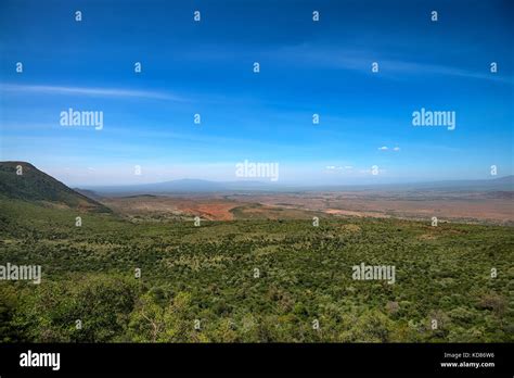 Scenic landscape of Great Rift Valley Stock Photo - Alamy